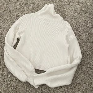 Francesca’s Cropped Turtleneck Sweater